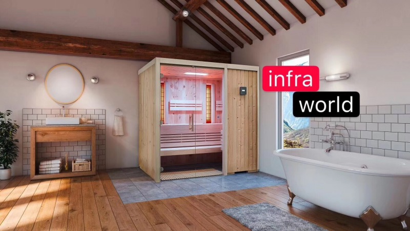 奥地利原装进口双人双功能远红外汗蒸房