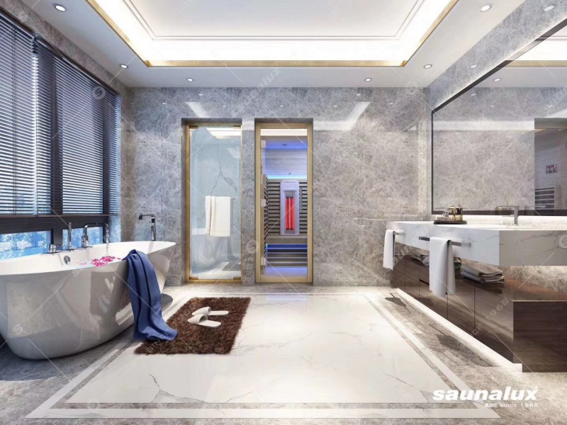 德国原装进口双人远红外桑拿房可定制